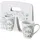 Boltze Becher Set 0,33 l Weiß 2 St.