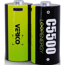 Verico LoopEnergy Baby (C)-Akku Li-Ion 3700 mAh, 2 Stück