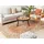 Beliani Beliani, Kurzflor-Teppich, orange 160 x 230 cm orientalisches Muster Kurzflor HAYAT
