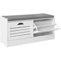 SoBuy Schuhkipper 97 x 46 x 30 cm Sitzbank