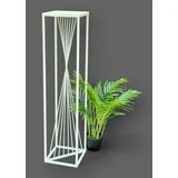 DanDiBo Ambiente Blumenhocker 100 x 100 cm Weiß