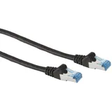 S/CONN maximum connectivity Netzwerkkabel Patchkabel S/FTP PIMF schwarz 7,5 M
