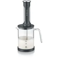 Graef kabelloser Milchaufschäumer MS202EU Schwarz, Rühren, Schäumen & Mixen,