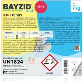 Höfer Chemie Bayzid pH Plus Flüssig für Pools 7kg