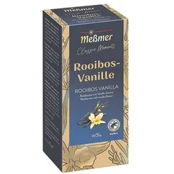 Meßmer Rooibos-Tee »Classic Moments Rooibos-Vanille« Tassenportion, 25 Stück