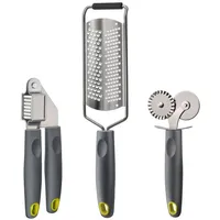 Mato Essenzielles Pizza-Set für Zuhause Käsehobel, Knoblauchpresse, Pizzaschneider