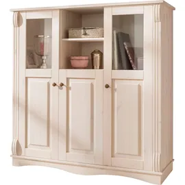 OTTO home Vitrine Teresa 119 x 40 x 120 cm Weiß