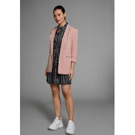 LAURA SCOTT Polokleid Grafik-Print Blau 42