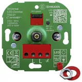 EHMANN 5500x0100 Drehdimmer Geeignet für Leuchtmittel: LED-Lampe, Halogenlampe, Glühlampe