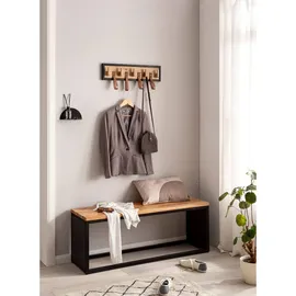 Wohnling Wandgarderobe WL6.786 60 x 15 x 6 cm Braun