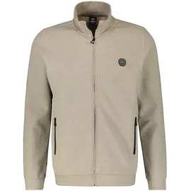 Lerros Sweatjacke in Strukturqualität - Soft stone), - 6XL