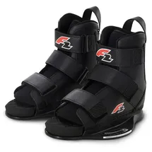 F2 Wakeboard Bindung Team Boot Bindung Wake L/XL Schwarz 2025 schwarz L / XL
