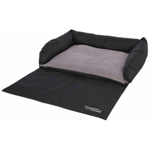 Kerbl Auto-Hundebett 95 x 75 x 16 cm Grau und Schwarz 80584