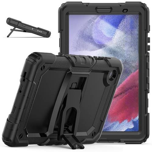 Für Samsung Galaxy A7 Lite T220 / T225  aufstellbare Tablet Tasche Schutzhülle Cover Hülle Cover Case Schwarz