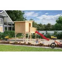 Lasita Maja Spielhaus NORDIC HOLZ »Tivoli«, 1", beige (natur),