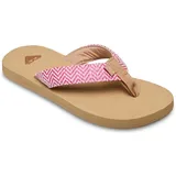 Roxy "Rg Porto Raffia", Jungen, Gr. 3(33), raspberry, Obermaterial: 90% synthetisches Raffia/10% Textilpolyester, Futter: 100% Textilpolyester, Laufsohle: 100% EVA., Schuhe Sandale