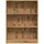 vidaXL Bücherregal Artisan-Eiche 80 x 24 x 109 cm Braun