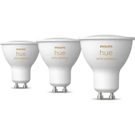 Philips LED-Spot 8720169230095 4W GU10 warmweiß 3 St.