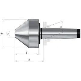 Röhm Zentrierkegel mitlaufend 618-75 Gr. 173 MK3