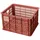 Basil Crate M Fahrradkiste rot