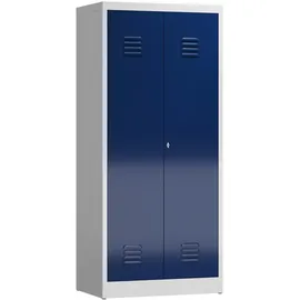 Lüllmann Mehrzweckschrank 180 x 80 x 50 cm blau
