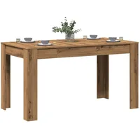 VidaXL Esstisch Artisan-Eiche 140x74,5x76 cm Holzwerkstoff