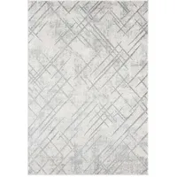 Carpet City Teppich Wohnzimmer - Grau, - 120x170 cm