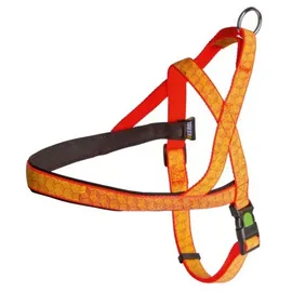 Kerbl Norweger Geschirr Halsband Orange 70-90cm