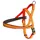 Kerbl Norweger Geschirr Halsband Orange 70-90cm