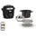 Moulinex Cookeo Wi-Fi 10-in-1 Multicooker 10-in-1 Multicooker 10 Kochmodi Druckkochen, detaillierte Schritte, CE96G810, Schwarz