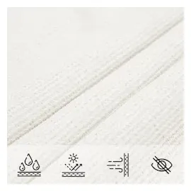 vidaXL Sonnensegel 160 g/m2 Weiß 3/4x3 m HDPE