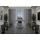 INDEKO Gardinenstange INDEKO "Bern", weiß (weiß, chromfarben), L:170cm, Aluminium, Gardinenstangen, Innenlauf Komplett-Set inkl. Gleitern und Montagematerial