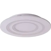 NÄVE Leuchten LED-Deckenleuchte weiß, Metall Ø 50 cm RGB CCT Remote