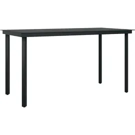 vidaXL Garten Essgruppe 5-tlg. Grau