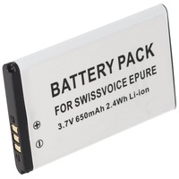 AccuCell Akku passend für Swisscom ePure, ePure fulleco DUO,
