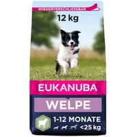 Eukanuba Puppy&Junior Small/Medium Lamb&Rice 12kg