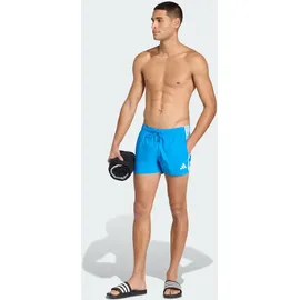 adidas 3-Streifen Badeshorts Bright Blue/White L
