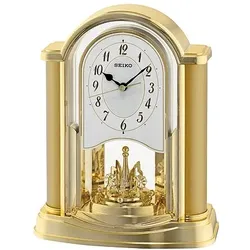 Seiko Wecker Tischuhr QXN228G - gold