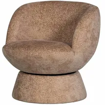 Woood Sessel Shuffle Chenille 73 x 72 x 71 cm Beige drehbar