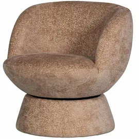 Woood Sessel Shuffle Chenille 73 x 72 x 71 cm Beige drehbar