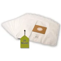 eVendix Staubsaugerbeutel 20 Staubsaugerbeutel passend für DIRT DEVIL DD 7375 - Capoera, passend für DIRT DEVIL, 20 St., DIRT DEVIL DD 7375 - Capoera