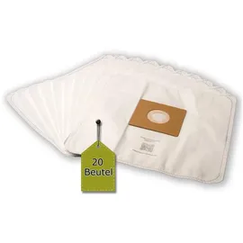 eVendix Staubsaugerbeutel 20 Staubsaugerbeutel passend für DIRT DEVIL DD 7375 - Capoera, passend für DIRT DEVIL, 20 St., DIRT DEVIL DD 7375 - Capoera