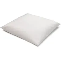 GIRAFFENLAND Lagerungskissen, Kopfkissen oder Schlafkissen 40x40cm Kissen mit EPS-Perlen und Reißverschluss, 3-5mm, Farbe: weiß