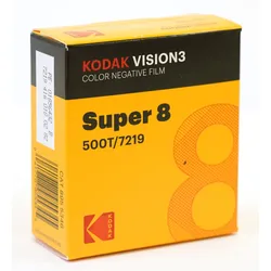 Vision3 500T 7219, 8 mm x 15 m Perf. 1R Schmalfilm