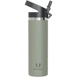 Super Sparrow Trinkflasche Edelstahl schwarz 0,75 l