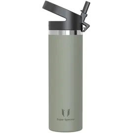 Super Sparrow Trinkflasche Edelstahl schwarz 0,75 l