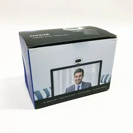 NexiGo StreamCam N930E, 1080P Webcam with Ring Light and Privacy Cover, Auto-Focus, Plug and Play, Web Camera for Online Learning, Zoom Meeting Skype Teams, PC Mac Laptop Desktop Computer