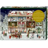 Coppenrath Verlag Puzzle-Adventskalender Unser wunderbares Weihnachtshaus