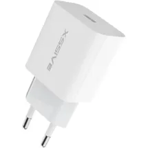 COFI 1453 25W PD Fast Charge 3.0 PPS Typ-C Schnell-Ladegerät Netzladegerät 3A Stecker kompatibel mit Android & iPhone weiß - Weiß