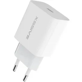 COFI 1453 25W PD Fast Charge 3.0 PPS Typ-C Schnell-Ladegerät Netzladegerät 3A Stecker kompatibel mit Android & iPhone weiß - Weiß